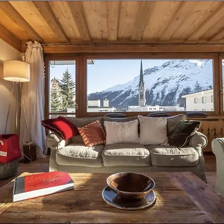 In In The Heart Of Sankt Moritz-dorf St. Moritz